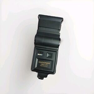 Vintage Quantaray Hot Shoe Flash Unit Bounce Swivel Zoom QBSZ-370 for Cameras